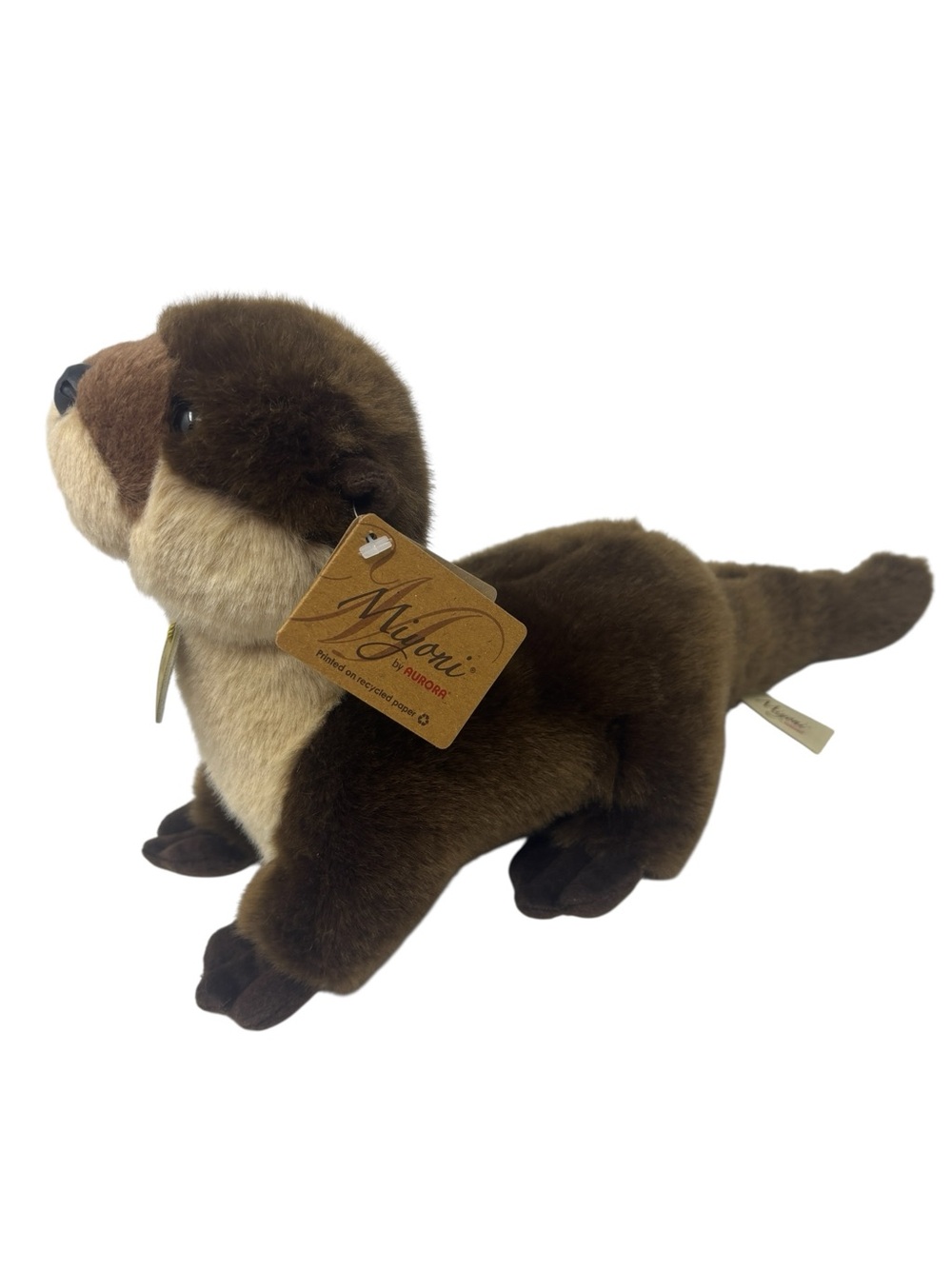 Aurora Miyoni River Otter Plush Stuffed Toy New #26326